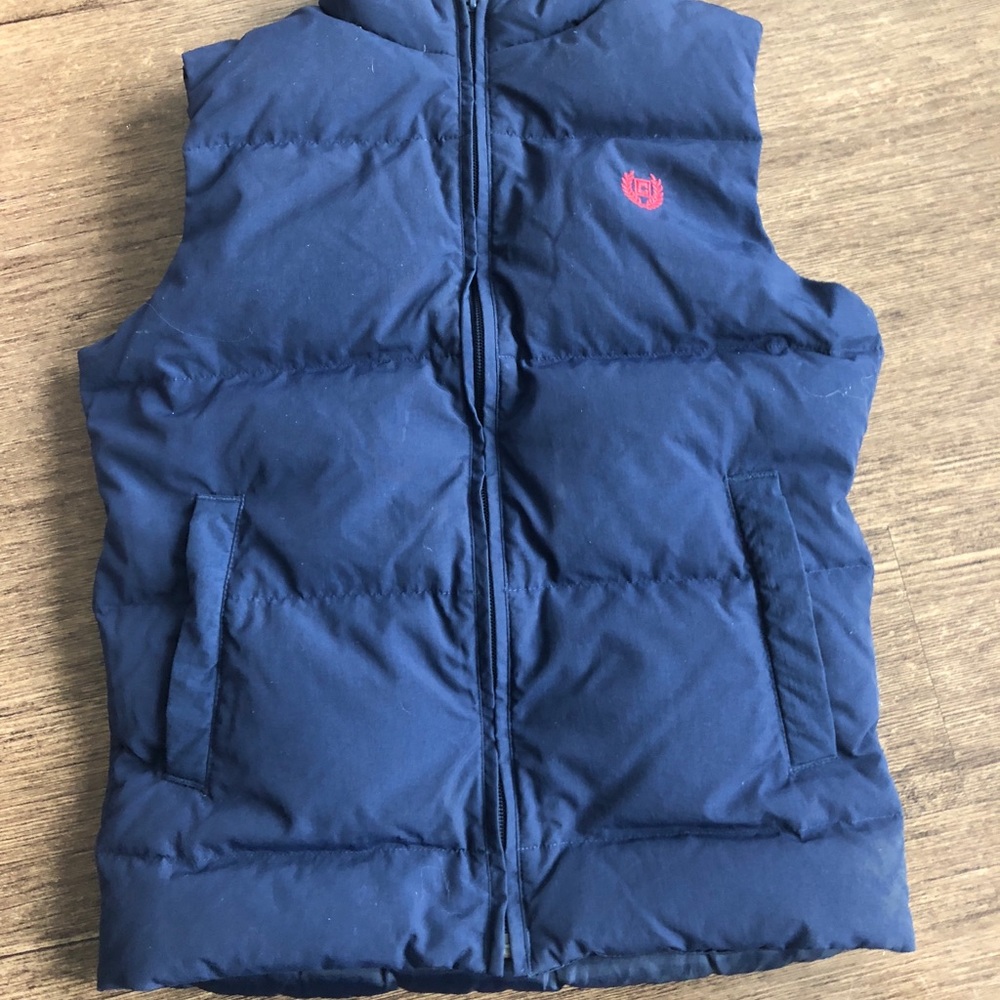 Kids Navy Puffer Vest